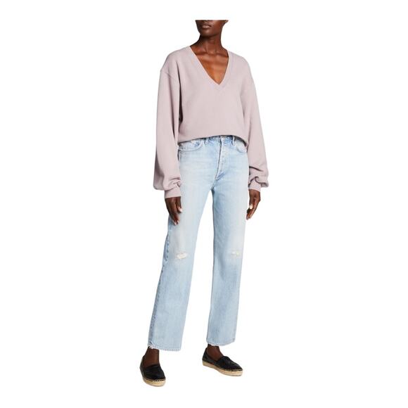 AGOLDE 90s Pinch Waist Flashback High Rise Straight Leg Light Wash 32 NWT - Picture 14 of 15